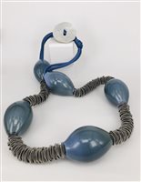 Collar Antares Venezia Mujer Magenta in Vidrio MAGENTAC11